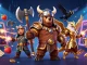 Visualisasi slot bernama skintoto dengan karakter Viking dan elemen jackpot yang dinamis.