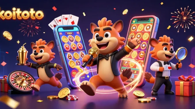 Raih jackpot dengan koitoto di kasino virtual yang penuh warna dan kegembiraan.