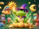 Enjoy thrilling gameplay at new123b with vibrant 3D casino characters surrounded by golden coins.