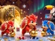 nhà cái 88aa showcases fun gameplay with rival pangolins amidst poker chips and treasure, in a vibrant casino setting.