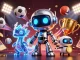 Experience harga toto with a vibrant 3D casino scene featuring dynamic sports betting elements.