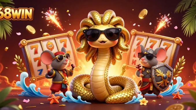 Experience the excitement of winning with 68WIN's captivating casino elements and adventures.