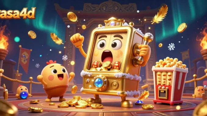 Rasa4d memberi kemenangan besar dengan slot mesin emas dan koin bersinar, menggairahkan pemain!