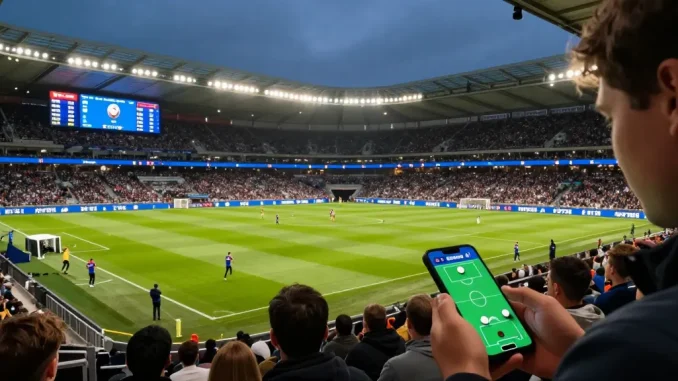 แทงบอลโลก analysis scene with live betting odds and match statistics for expert predictions.