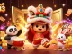 Join the fun with สมัครสมาชิก pg333 and enjoy slot games, surrounded by festive characters and treasures!
