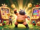 Winsortoto jackpot scene with vibrant characters and dynamic casino elements celebrating a win.