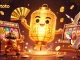 Experience winsortoto with a vibrant casino scene featuring golden lantern spirit and slot machines.